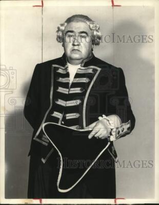 1955 Press Photo Francis L. Sullivan in 