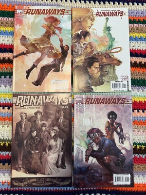 Runaways #25,27,28,28 2007 Marvel Comics Lot of 7 Comics Joss Wedon-image