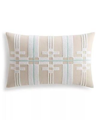 Charter Club Terra Mesa Beige/Khaki Embroidered 14