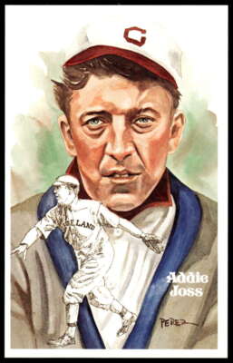 Addie Joss 1980 Perez-Steele Hall of Fame Series 1-15 #164 /10000 Indians-image