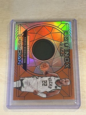 2023 Panini Obsidian 'Equinox Gear' #EG-MID Khris Middleton (MEM) /99 Sh-image
