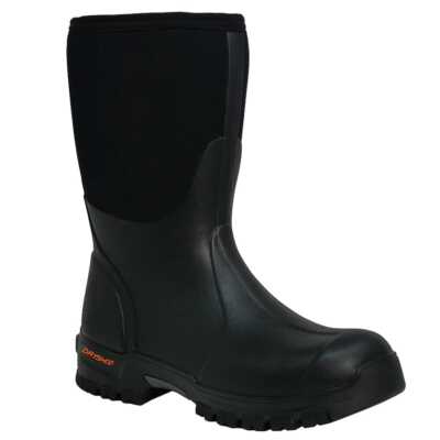 Dryshod Mudcat Mid Black/Orange Size 9 Boots MDC-MM-BK-M09-image