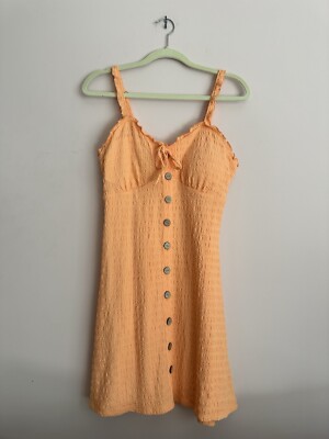 Orange Sun Dress Large-image