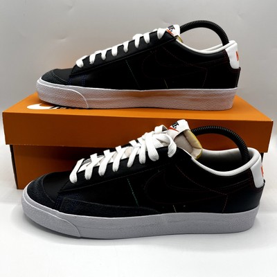 NEW Nike Blazer Low '77 Women's Shoes Size 10 Sneakers Black White DJ6000-001-image