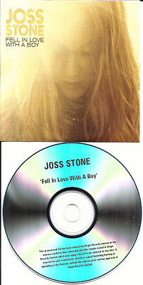 JOSS STONE Victim foolish LIVE & Fell in love RADIO VERSION PROMO DJ CD single-image