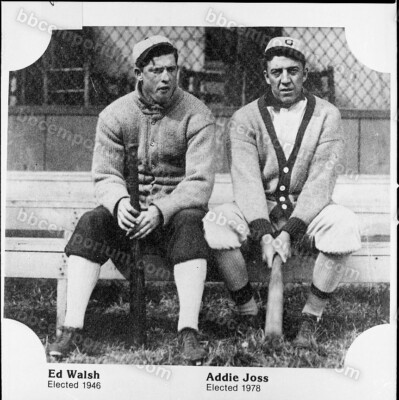 Ed Walsh Addie Joss Medium Frame Negative - Jim Rowe Archive R532-image