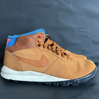 Nike Hoodland Suede Tawny Shoes - Size 14-image