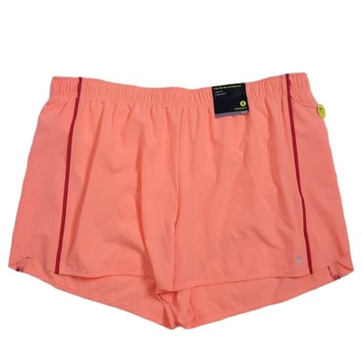 Xersion XXL Mid-Rise Quick-Dri Women's Athletic Shorts in Maui Coral NEW-image