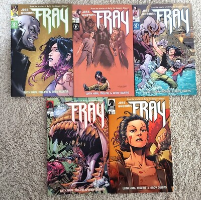 FRAY #4-#8 (2001) JOSS WHEDON * LAST ISSUE * DARK HORSE!-image