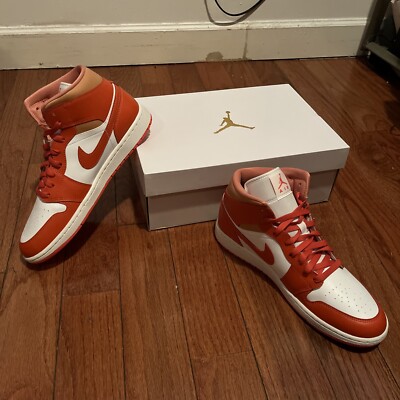 Size 12 - Air Jordan 1 Mid Cosmic Clay W-image