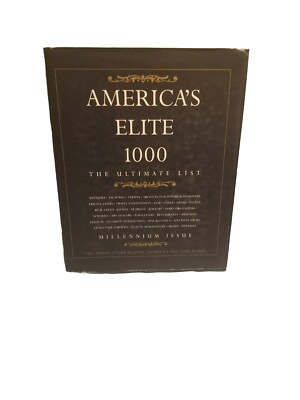 America's Elite 1000: The Ultimate List Millennium Issue. Edited by Trevor White-image