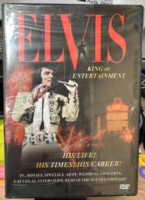 Elvis Double DVD Set KING OF ENTERTAINMENT and RARE MOMENTS (Set of 2) SEALED-image