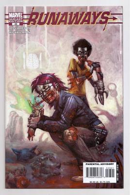 Runaways 28 NM Joss Whedon Zombie Variant Cover by Nic Klein Marvel Comics Book-image