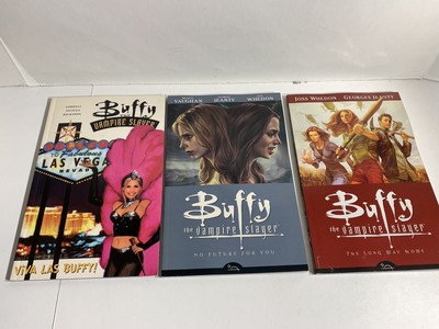 Buffy The Vampire Slayer 3 Graphic Novel Lot Joss Whedon Sarah Michelle Gellar-image