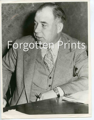 John L. Sullivan Chicago Chief of Detectives 1940-image