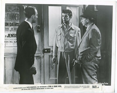 Spin a Dark Web 8x10 Promo still- Lee Patterson- Joss Ambler- FN-image