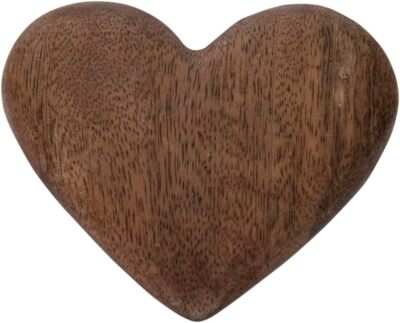 Creative Co-Op Mango Wood Heart -image