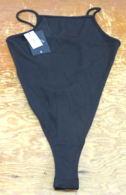 4th & Reckless Womens' Joss Bodysuit Black Jersey/ Size: XS Style: 4THW01140-image