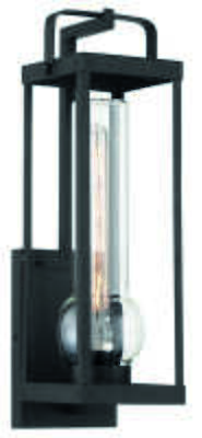 Sullivans Landing Outdoor Wall Light in Sand Coal-image