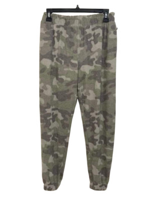 La La Land Creative Co Camo Fleece Jogger Pants Size Medium NWT-image