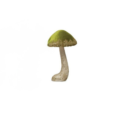Creative Co-op Green Mushroom Novelty Decor-image