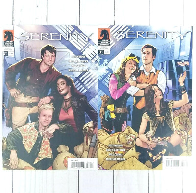 Serenity Better Days 1 & 3 Dark Horse Comics 2008, Joss Whedon, Sci-Fi Lot of 2-image