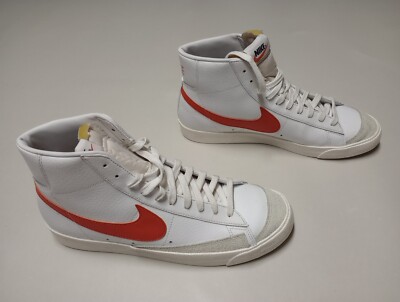 Nike blazer mid '77 vintage White/Mantra Orange-Sail BQ6806-110 - Size 12 Mens-image
