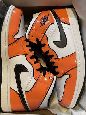 Size 11 - Jordan 1 Mid SE Turf Orange-image