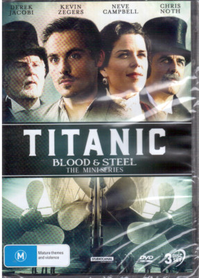 Titanic Blood and Steel Mini-Series DVD NEW Region 4-image