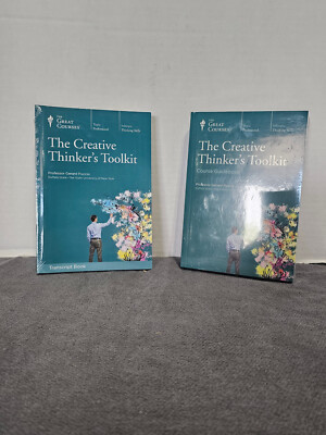 Great Courses Creative Thinker's Toolkit by Gerard Puccio DVD 2 Books NEW SEALED-image