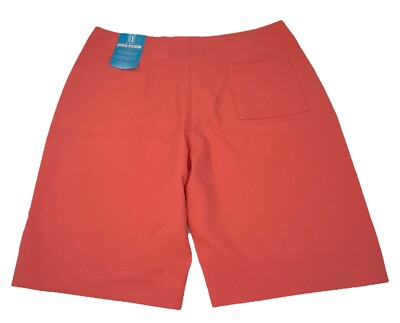 PGA Tour Women's Exceptional Fit Golf Shorts Size 8 Coral NWT-image