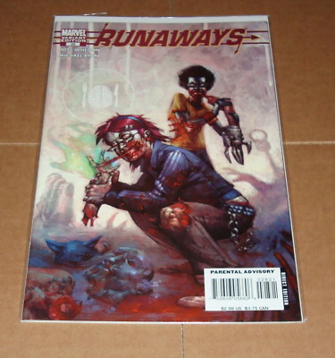 Runaways #28 Marvel Zombies Variant Edition 1st Print Joss Whedon -image