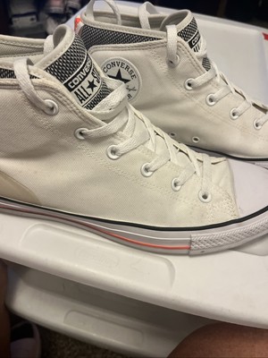 Converse Taylor All Star Syde Street Mens 11 Women’s 13 White Hyper Orange EUC-image