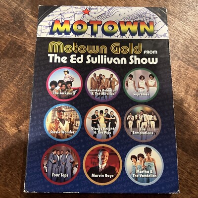 MOTOWN GOLD from ED SULLIVAN SHOW DVD New! Sealed 2011 SOFA JACKSON 5 SUPREMES-image