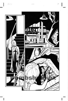 Dark Horse Joss Whedon's BUFFY #41 Page 11 Original Art -- Richards  and Oclair-image