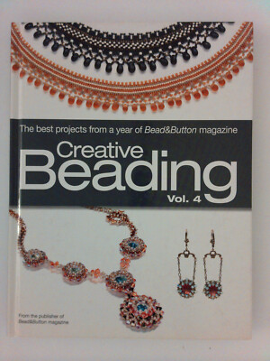 Creative Beading by Editors of Bead&Button Magazine (2009, Hardcover)-image