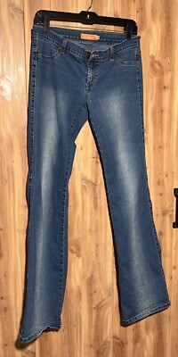 Vintage Distressed Jus D’orange Sz 32 Jeans Low Rise Bootcut-image