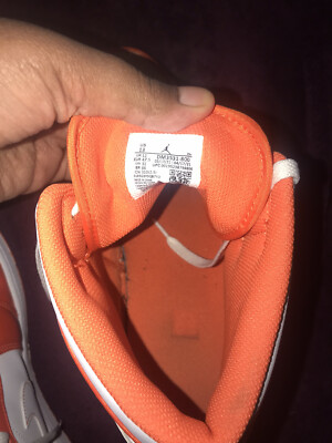 Size 13 - Jordan 1 Mid SE Electro Orange 2021-image
