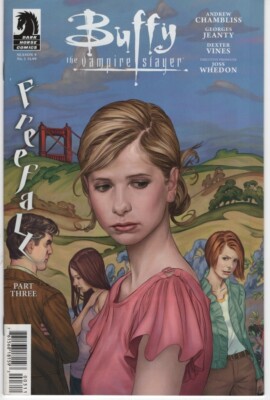 Buffy Vampire Slayer Season 9 #3 cover A comic book TV show series Joss Whedon-image