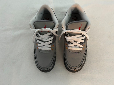 Jordan Air 3 retro cool gray size 5.5-image