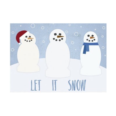 Creative Goods Greeting Card Let it Snow! New-image