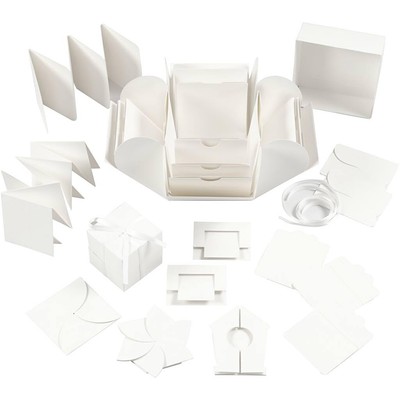 Creativ 25379 Explosion Box, Size 7 cm x 7 cm x 7.5 cm + 12 cm x 12 cm x 12 cm, -image