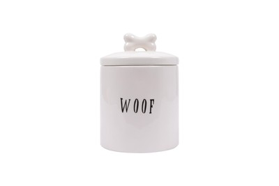 Creative Co-Op Woof Jar with Bone Handle on Lid-image