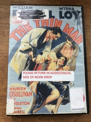 The Thin Man (DVD, 2002) William Powell Myrna Loy Maureen O'Sullivan Comedy-image