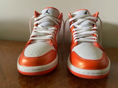 Size 8.5 - Jordan 1 Mid SE Electro Orange 2021-image