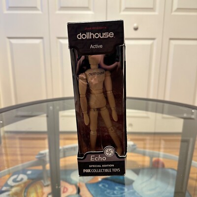 Joss Whedon's Dollhouse Echo Fox promotional wooden doll (Eliza Dushku)-image