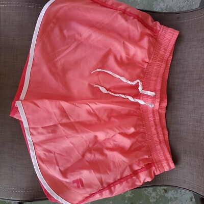 Womens Size Medium Shorts, Orange Color, Excellent Condition!-image
