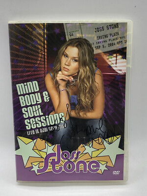 Joss Stone: Mind Body & Soul Sessions Used DVD – AUTOGRAPHED-image