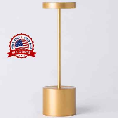 Lampara Para Mesa Mesita De Noche Escritorio De Bateria Recargable Portatil NEW-image