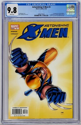 Astonishing X-men # 3 CGC 9.8 1st Abigail Brand Agent of SWORD Top Census Grade-image
